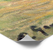 Poster Femmes baignant Dieppe par Paul Gauguin (Coin)