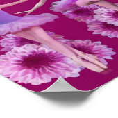 Poster FEMMES Ballerina et Pink (Coin)