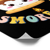 Poster Femmes Camping Kawaii Smores Les filles ont plus d (Coin)