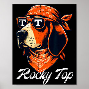 Poster Femmes Chien Tennessee Enfants Garçons Filles Jeun