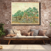 Poster Femmes cueillant des olives, Van Gogh