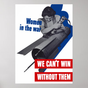 Poster Femmes dans la guerre