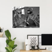 Poster Femmes de 2ème guerre mondiale : 1942 (Bureau à domicile)