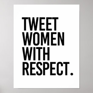 POSTER FEMMES DE BIP AVEC LE RESPECT -