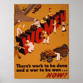 Poster femmes de guerre (Devant)