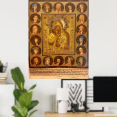 Poster Femmes de l'Ancien Testament avec Notre-Dame (Bureau à domicile)