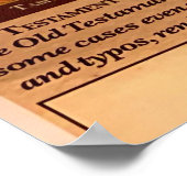 Poster Femmes de l'Ancien Testament avec Notre-Dame (Coin)