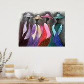 Poster Femmes de l'Église africaine (Cuisine)