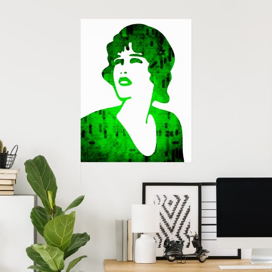 Poster Femmes de science (Bureau à domicile)