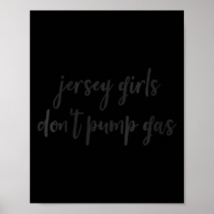 Poster Femmes drôles du New Jersey, les filles du Jersey 