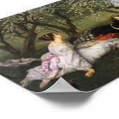 Poster Femmes en fleurs Apple (Coin)