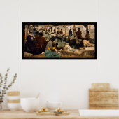 Poster Femmes faisant de la blanchisserie à Mexico, Mexiq (Cuisine)