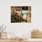 Poster Femmes filant au Morac, Roudolf Ernst (Cuisine)