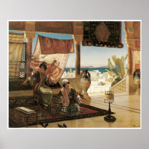 Poster Femmes filant au Morac, Roudolf Ernst