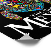 Poster Femmes Golfe Du Mexique Forever Mexicaine Souvenir (Coin)