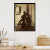 Poster Femmes habillées en hommes 1895 (Cuisine)