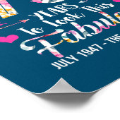 Poster Femmes Il m'a fallu 75 ans pour regarder ce bon 75 (Coin)