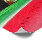 Poster Femmes jamaïcaines sur le marché des fruits D Robe (Coin)