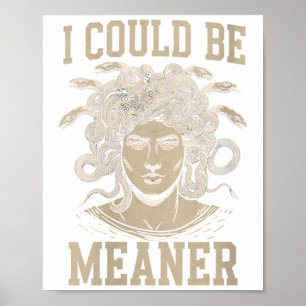 Poster Femmes Je Pourrais Être Signifiant Medusa Mytholog