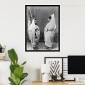 Poster Femmes juives tunisiennes 1920 (Bureau à domicile)