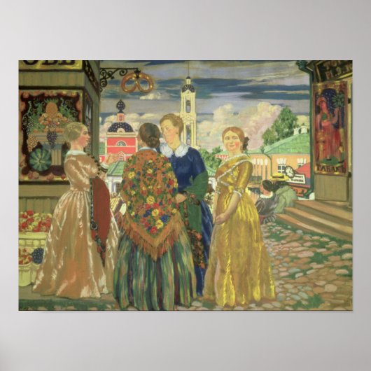 Poster Femmes marchandes (Devant)