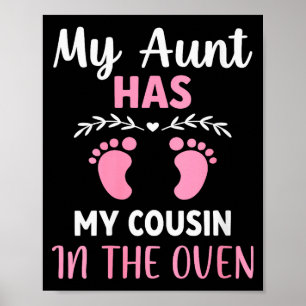 Poster Femmes Mignonne Ma Tante A Mon Cousin Dans Le Four