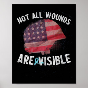 Poster Femmes Militaires Vétérinaire Post Traumatique Tsd