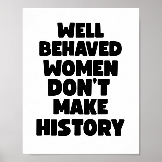 Poster Femmes Motivationnelles d'Affirmation de Soi (Devant)