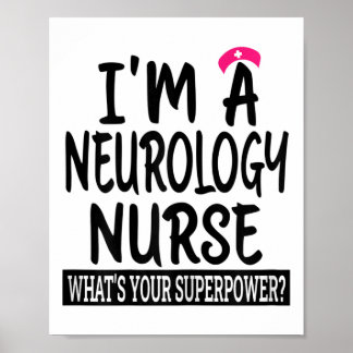 Poster Femmes Neurologie Infirmière Funny École De Nourri
