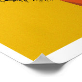 Poster Femmes noires, avec illustration de tournesol colo (Coin)