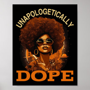 Poster Femmes noires Drogue sans apologisme JunetDix Noir