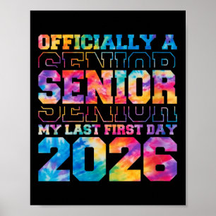 Poster Femmes Officiellement Senior 2026 Mon Dernier Prem