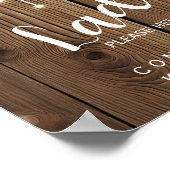 Poster femmes panneau de toilettes - corbeille d'articles (Coin)