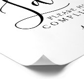 Poster femmes panneau de toilettes - panier d'articles de (Coin)