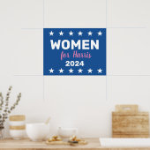 Poster Femmes Pour Harris 2024 (Cuisine)