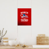 POSTER FEMMES POUR TRUMP (Cuisine)