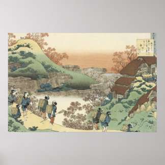 Poster Femmes rentrant au foyer (toile)