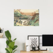 Poster Femmes rentrant au foyer (toile) (Bureau à domicile)