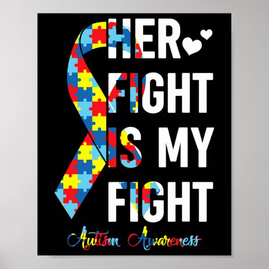 Poster Femmes Son combat est mon combat Sensibilisation s (Devant)