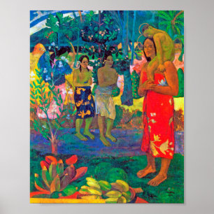 Poster Femmes tahitiennes, Gauguin