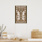 Poster Femmes tenant une urne (Cuisine)