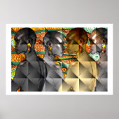 Poster Femmes tribales d'Afrique (Devant)