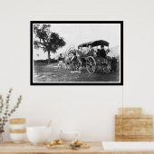 Poster Femmes tsiganes dans un wagon en Turquie 1895 (Cuisine)