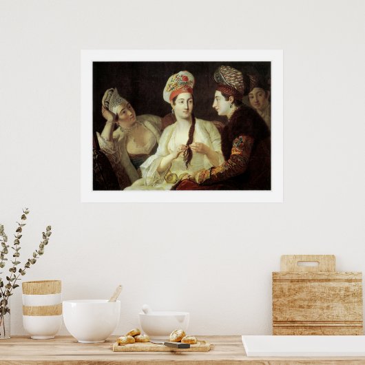 Poster Femmes turques (Cuisine)