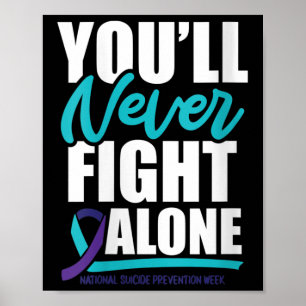 Poster Femmes Vous Ne Combattrez Jamais Seules Semaine Na