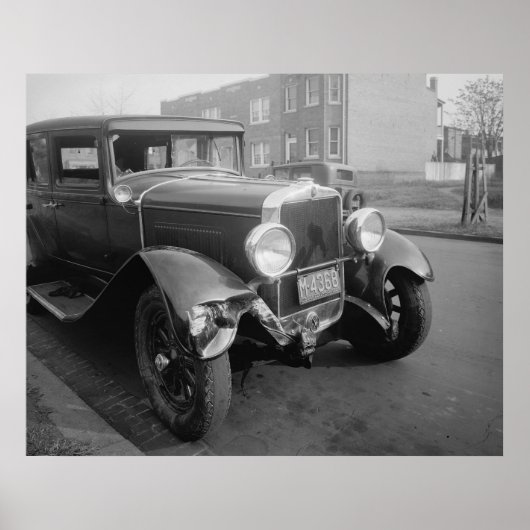 Poster Fender Bender, années 1920. (Devant)