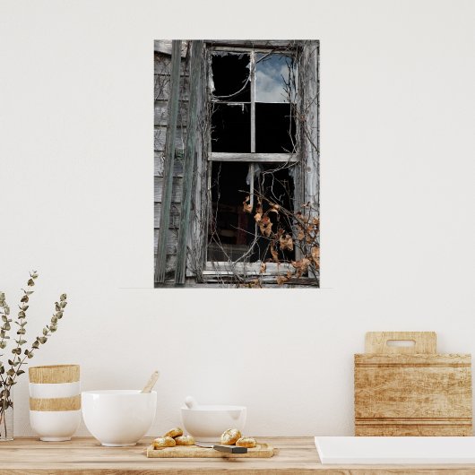 Poster Fenêtre (Cuisine)