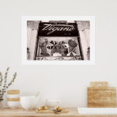 Poster Fenêtre Acheter des parapluies (Cuisine)