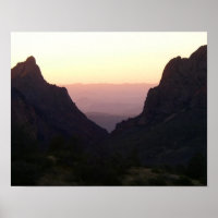 Fenêtre au coucher du soleil, Parc national Big Be