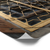 Poster Fenêtre brisée (Coin)